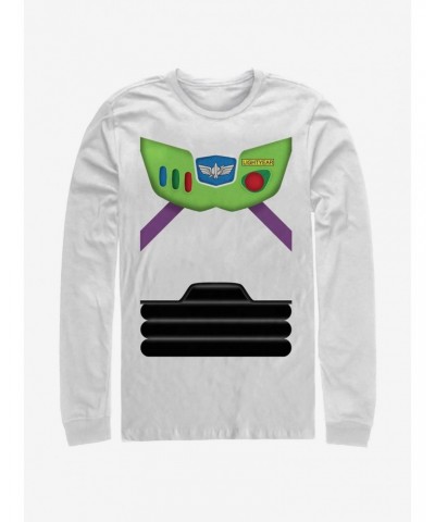 Disney Pixar Toy Story Buzz Suit Long-Sleeve T-Shirt $12.37 T-Shirts