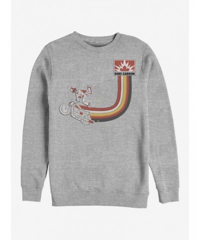 Disney Pixar Toy Story 4 Duke Caboom Crew Sweatshirt $10.63 Sweatshirts