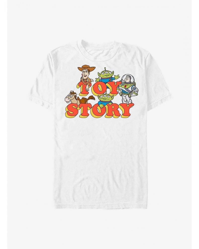 Disney Pixar Toy Story Woody, Buzz, & Friends T-Shirt $6.06 T-Shirts