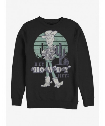 Disney Pixar Toy Story 4 Howdy Hey Crew Sweatshirt $10.92 Sweatshirts