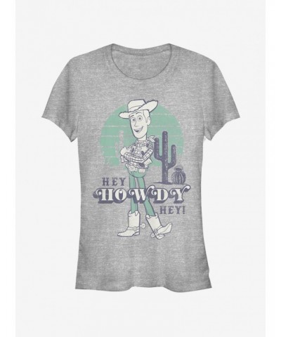 Disney Pixar Toy Story 4 Howdy Hey Girls T-Shirt $7.28 T-Shirts