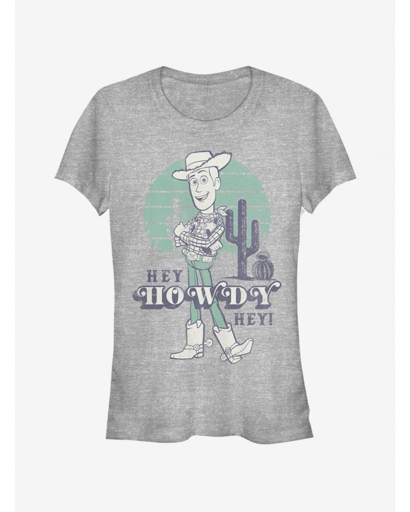 Disney Pixar Toy Story 4 Howdy Hey Girls T-Shirt $7.28 T-Shirts