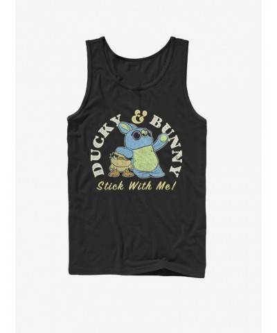 Disney Pixar Toy Story 4 Ducky And Bunny Brand Tank Top $5.98 Tops