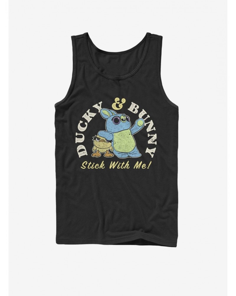 Disney Pixar Toy Story 4 Ducky And Bunny Brand Tank Top $5.98 Tops