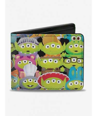 Disney Pixar Toy Story Aliens Character Cosplay Mashup Bi-fold Wallet $7.94 Wallets