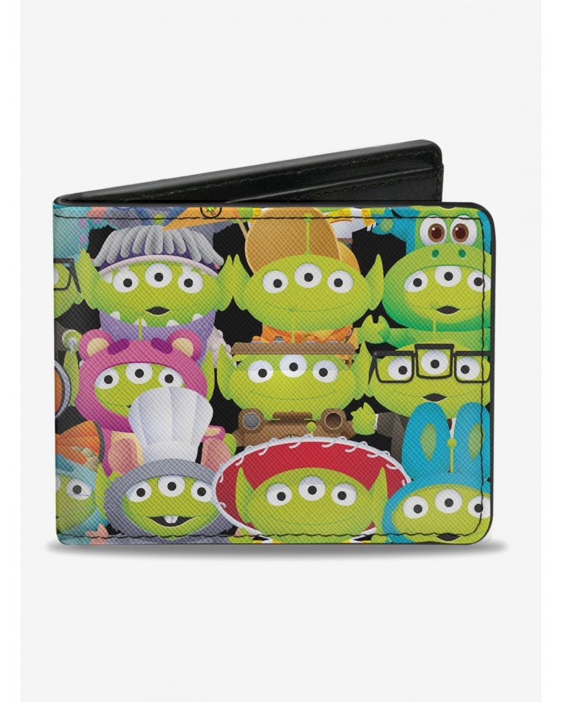 Disney Pixar Toy Story Aliens Character Cosplay Mashup Bi-fold Wallet $7.94 Wallets